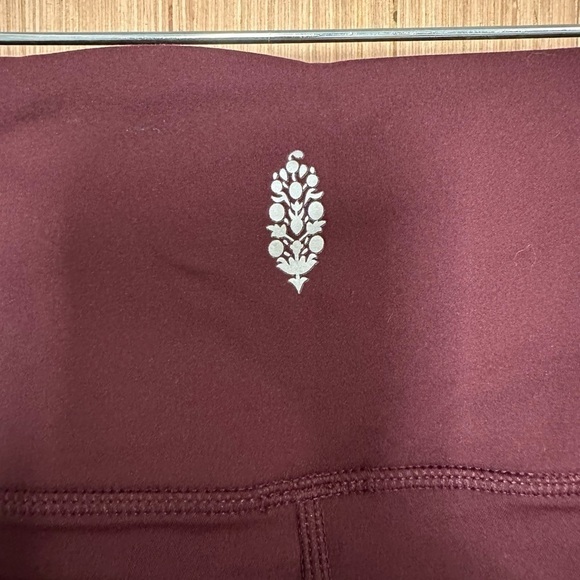 Free People Movement Hearts Aflutter Fig Jam Leggings, Size Small (v) - Picture 5 of 11